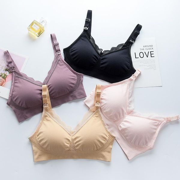 breast-feeding bra pregnant women's underwear without steel ring gathered anti sagging mammy bras, Red;black
breast-feeding bra pregnant women's underwear without steel ring gathered anti sagging mammy bras, Red;black