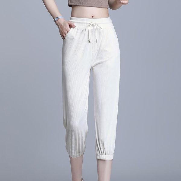 women's pants & capris women harem summer pockets elastic waist female casual calf-length plus size trousers joggers, Black;white
women's pants & capris women harem summer pockets elastic waist female casual calf-length plus size trousers joggers, Black;white