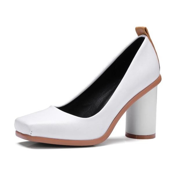 dress shoes big size square head high heel single ladies heels women woman pumps, Black
dress shoes big size square head high heel single ladies heels women woman pumps, Black