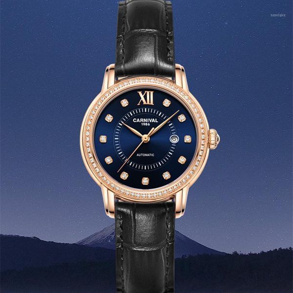 wristwatches carnival brand women fashion automatic watches ladies waterproof sapphire crystal mechanical wristwatch casual relogio feminino, Slivery;brown
wristwatches carnival brand women fashion automatic watches ladies waterproof sapphire crystal mechanical wristwatch casual relogio feminino, Slivery;brown