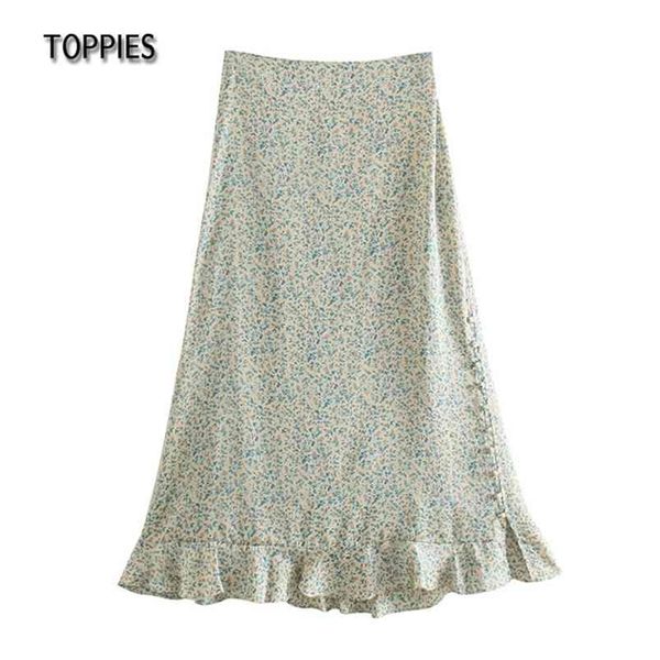 summer floral printing midi skirts woman high waist a line ruffles hem 210421, Black
summer floral printing midi skirts woman high waist a line ruffles hem 210421, Black