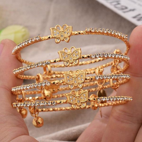 dubai africa india cute butterfly gold color bracelet bangles for girls women ramadan christmas wife gift bangle, Black
dubai africa india cute butterfly gold color bracelet bangles for girls women ramadan christmas wife gift bangle, Black