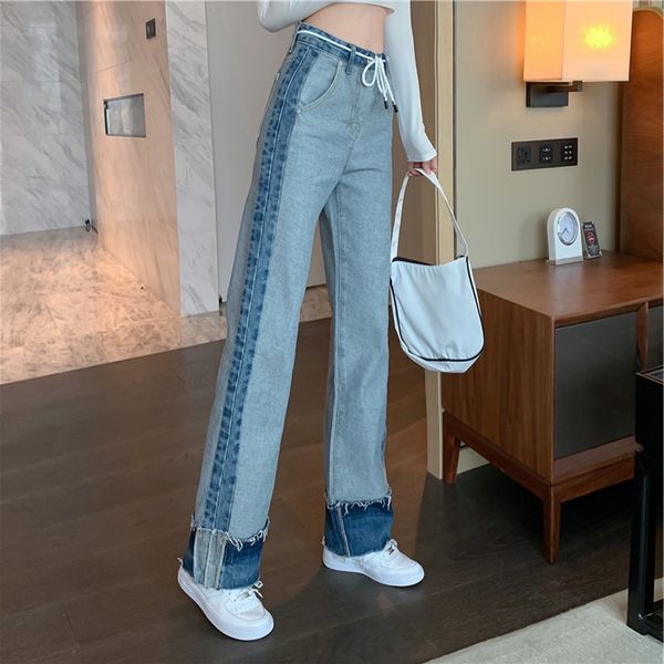 women's jeans varofi- design style, spring and fall, sensation of mouth, straight pants, feminine, large size, loose jeans pbdn, Blue
women's jeans varofi- design style, spring and fall, sensation of mouth, straight pants, feminine, large size, loose jeans pbdn, Blue