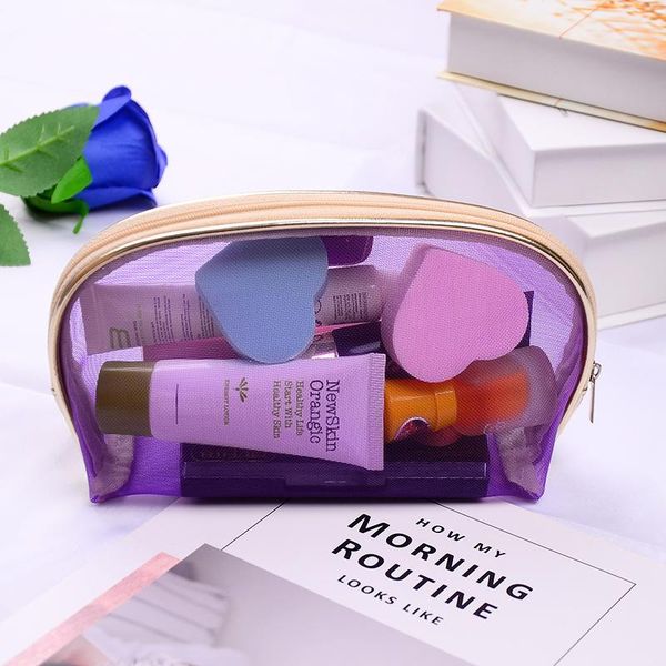 cosmetic bags & cases mesh bag korean version of nylon toiletry hollow home travel storage
cosmetic bags & cases mesh bag korean version of nylon toiletry hollow home travel storage