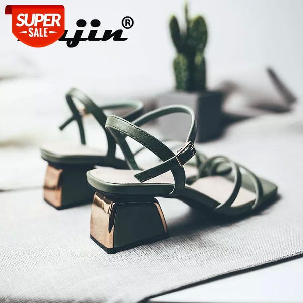 fujin 2021 women sandals square heel 4.5cm back strap 2020 high summer shoes woman pump gladiator #sr88, Black
fujin 2021 women sandals square heel 4.5cm back strap 2020 high summer shoes woman pump gladiator #sr88, Black