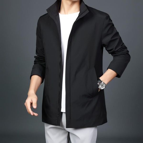 men's jackets mens spring jacket coat windbreaker men autumn business casual stand-up collar outerwear man male clothing 7nit, Black;brown
men's jackets mens spring jacket coat windbreaker men autumn business casual stand-up collar outerwear man male clothing 7nit, Black;brown