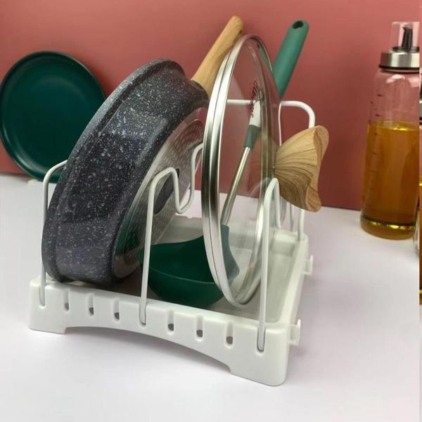 kitchen storage & organization adjustable pot cover rack sitting table pan chopping board drain
kitchen storage & organization adjustable pot cover rack sitting table pan chopping board drain