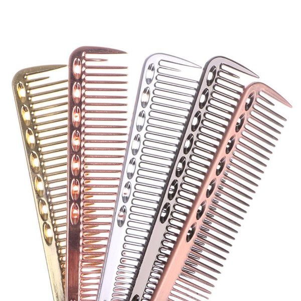 hair brushes brush men women aluminum metal cutting comb hairdressing & barbers salon combs professional hairbrush, Silver
hair brushes brush men women aluminum metal cutting comb hairdressing & barbers salon combs professional hairbrush, Silver