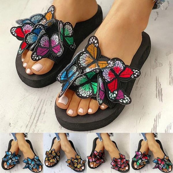 slippers women's shoes casual sandals slides thick bottom slipers slip on soft flat butterflies elegent luxury summer beach walking, Black
slippers women's shoes casual sandals slides thick bottom slipers slip on soft flat butterflies elegent luxury summer beach walking, Black