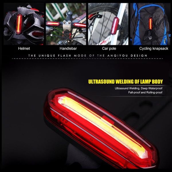 bike lights taillight riding rear light 120lm led usb chargeable mountain 4 modes cycling tail-lamp bicycle warning
bike lights taillight riding rear light 120lm led usb chargeable mountain 4 modes cycling tail-lamp bicycle warning