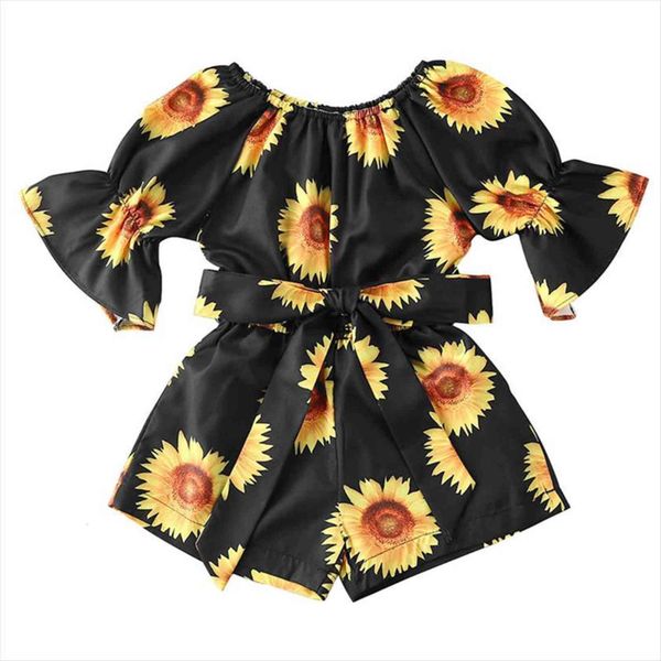1 6y summer cute baby girls shorts sunflowers print ruffles short sleeve elastic jumpsuits playsuit casual overalls, Black
1 6y summer cute baby girls shorts sunflowers print ruffles short sleeve elastic jumpsuits playsuit casual overalls, Black