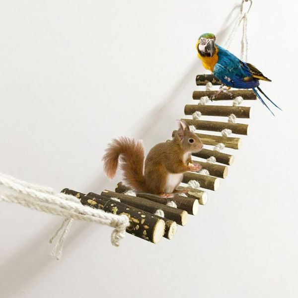 other bird supplies swing perch toy natural wood rope ladder bridge wooden toys cage accessorires for small birds parrot
other bird supplies swing perch toy natural wood rope ladder bridge wooden toys cage accessorires for small birds parrot