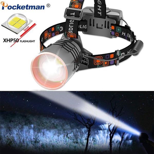 headlamps 60000lm xhp50 led headlamp zoomable headlight usb rechargeable head lamp waterproof torch use 18650 battery
headlamps 60000lm xhp50 led headlamp zoomable headlight usb rechargeable head lamp waterproof torch use 18650 battery