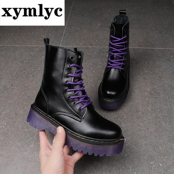 boots women high platform ankle chunky shoes woman leather motorcycle ladies fashion plus size, Black
boots women high platform ankle chunky shoes woman leather motorcycle ladies fashion plus size, Black
