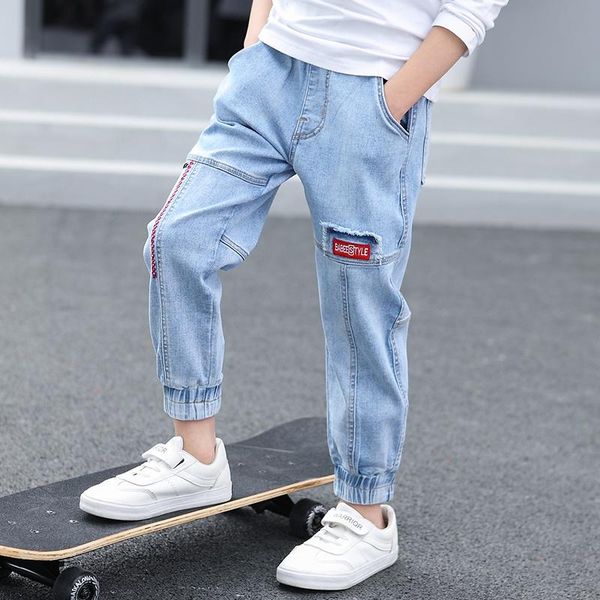 jeans kids boys summer fashion embroidery trousers children patchwork denim long pants teen boy for casual trouser, Blue
jeans kids boys summer fashion embroidery trousers children patchwork denim long pants teen boy for casual trouser, Blue