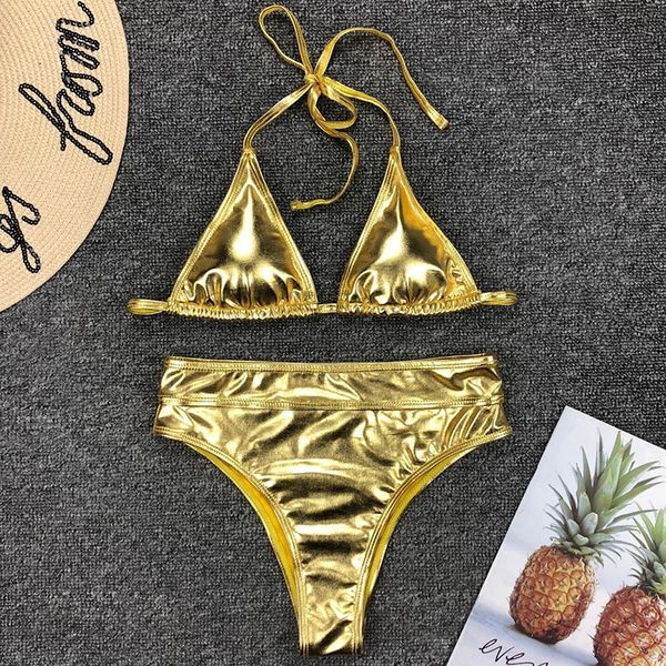 leather pu shiny bikini high waist swimsuit women swimwear female brazilian bikini set push up bathing suit high cut monokinib
leather pu shiny bikini high waist swimsuit women swimwear female brazilian bikini set push up bathing suit high cut monokinib