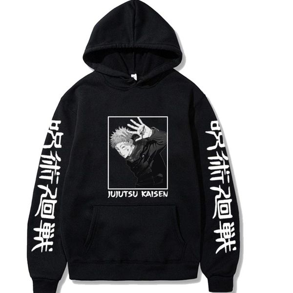 men's hoodies & sweatshirts anime jujutsu kaisen pullovers casual fshion hip hop harajuku sweatshirt 2021, Black
men's hoodies & sweatshirts anime jujutsu kaisen pullovers casual fshion hip hop harajuku sweatshirt 2021, Black