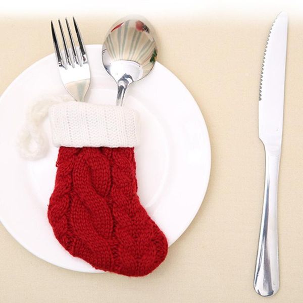 christmas decorations cotton knitted socks knife fork bag hanging decoration tableware cutlery storage holder xmas party table decor1
christmas decorations cotton knitted socks knife fork bag hanging decoration tableware cutlery storage holder xmas party table decor1
