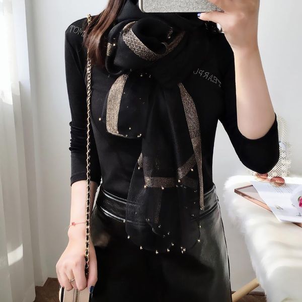 scarves 2021 imitation silk phnom penh nail bead korean fashion versatile spring and summer women's scarf mulberry shawl, Blue;gray
scarves 2021 imitation silk phnom penh nail bead korean fashion versatile spring and summer women's scarf mulberry shawl, Blue;gray