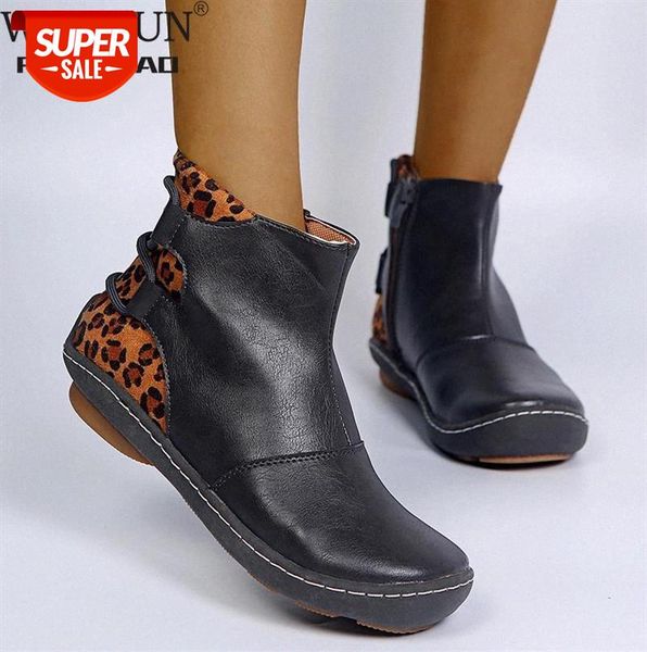 women's shoes autumn ankle boots fashion pu leather 2020 side zipper ladies botas leopard print female flat women footwear new #kp8s
women's shoes autumn ankle boots fashion pu leather 2020 side zipper ladies botas leopard print female flat women footwear new #kp8s