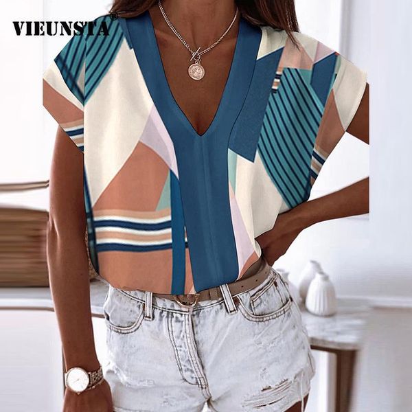 women's blouses & shirts retro pattern printed women and spring v neck short sleeve office lady shirt pullover autumn loose streetwear, White
women's blouses & shirts retro pattern printed women and spring v neck short sleeve office lady shirt pullover autumn loose streetwear, White