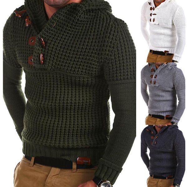 men's sweaters mens winter warm knitted hooded sweater jumper long sleeve casual pullover, White;black
men's sweaters mens winter warm knitted hooded sweater jumper long sleeve casual pullover, White;black