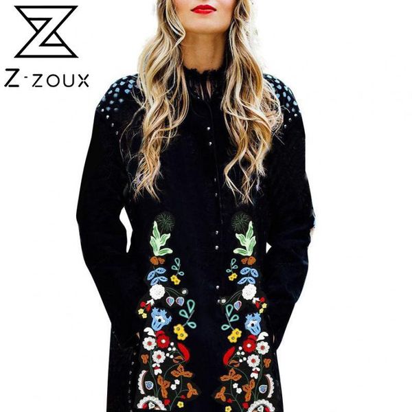 z-zoux women coat retro printed jacket loose long ladies jackets flower print fashion overcoat autumn winter 2021 women's, Black;brown
z-zoux women coat retro printed jacket loose long ladies jackets flower print fashion overcoat autumn winter 2021 women's, Black;brown