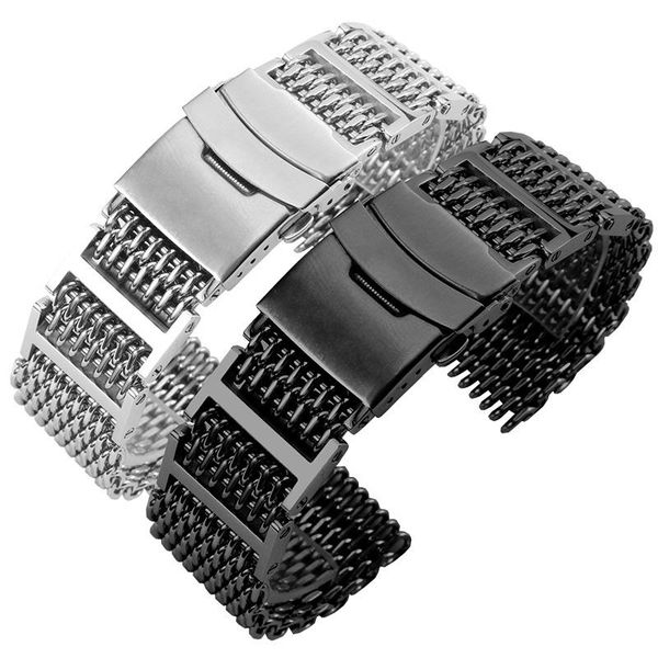 watch bands solid fine steel watchband 20 22mm silver black bracelet for huawei gt/gt2 honor magic 2 stainless chain, Black;brown
watch bands solid fine steel watchband 20 22mm silver black bracelet for huawei gt/gt2 honor magic 2 stainless chain, Black;brown