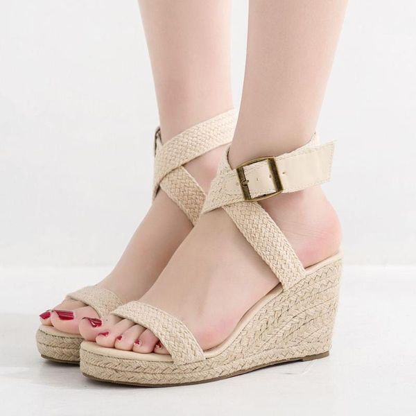 dress shoes 2021 summer wedge sandals women ankle strap espadrilles open toe platform beach woman, Black
dress shoes 2021 summer wedge sandals women ankle strap espadrilles open toe platform beach woman, Black