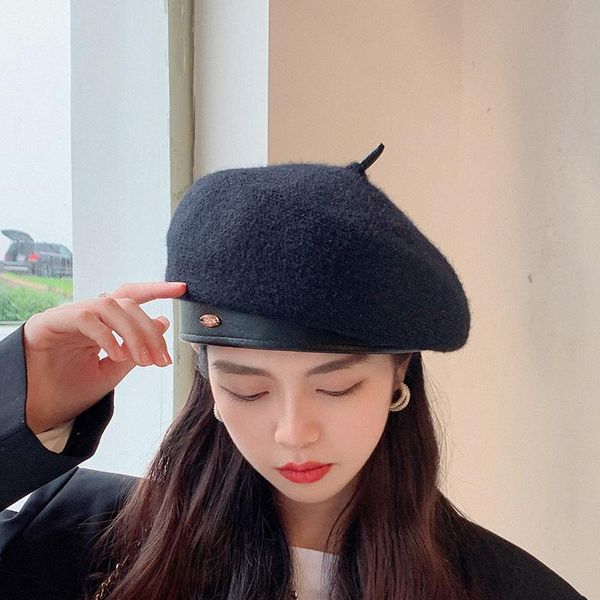 berets autumn and winter ladies solid color korean version japanese beret warm painter hat personality outdoor pumpkin women, Blue;gray
berets autumn and winter ladies solid color korean version japanese beret warm painter hat personality outdoor pumpkin women, Blue;gray