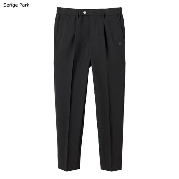 men's pants 2021men's serige park ankle length tousers mens casual business clothing with a pink bow badge cotton, Black
men's pants 2021men's serige park ankle length tousers mens casual business clothing with a pink bow badge cotton, Black