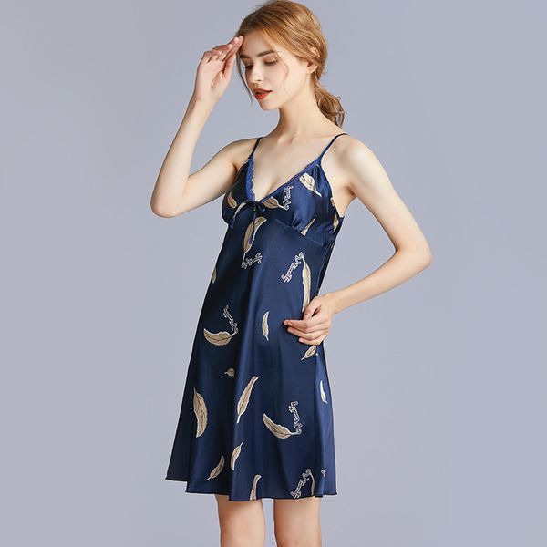 new style suspender skirt pajamas women's summer ice silk home clothes silk dress court style nightdress 1097, Black;red
new style suspender skirt pajamas women's summer ice silk home clothes silk dress court style nightdress 1097, Black;red