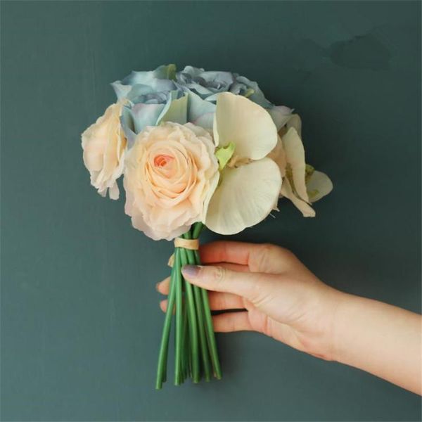 artificial camellia flower bouquet 27cm wedding bridal flowers with rose orchid heads decorative & wreaths
artificial camellia flower bouquet 27cm wedding bridal flowers with rose orchid heads decorative & wreaths