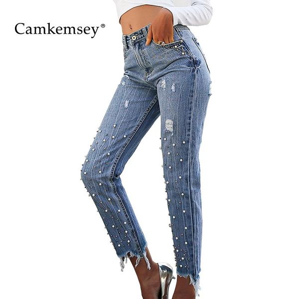 camkemsey fringe tassel ripped jeans for women 2021 spring autumn high waist pearl beaded frayed woman blue denim pants women's
camkemsey fringe tassel ripped jeans for women 2021 spring autumn high waist pearl beaded frayed woman blue denim pants women's