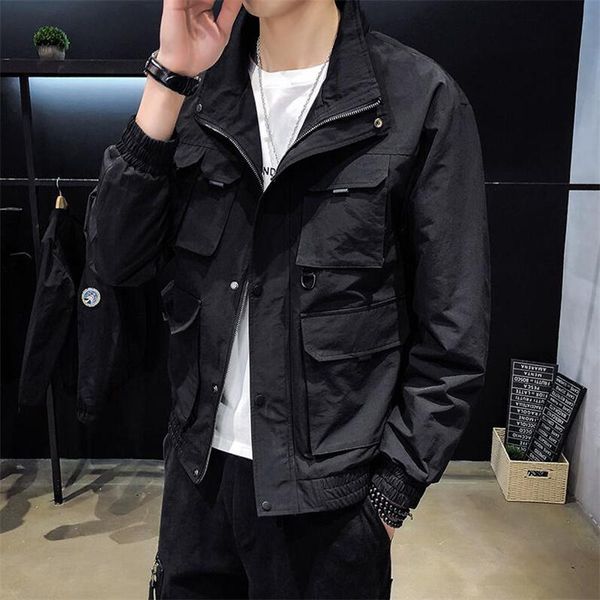 men's jackets lightweight jacket coat men 2021 spring autumn loose fashion work casual street outerwear big size4xl, Black;brown
men's jackets lightweight jacket coat men 2021 spring autumn loose fashion work casual street outerwear big size4xl, Black;brown