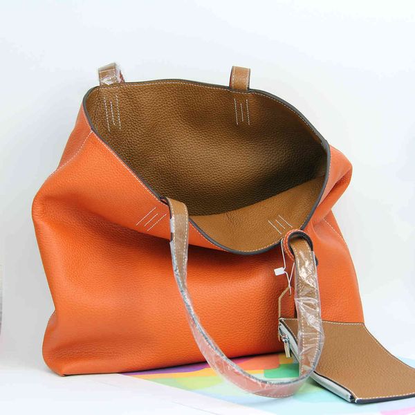 designer bagsh leather tote shopping bag double-sided first layer cowhide soft large capacity high-end female fashion all-matchluxury bagjwd
designer bagsh leather tote shopping bag double-sided first layer cowhide soft large capacity high-end female fashion all-matchluxury bagjwd