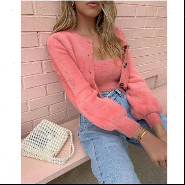 womens sweater fashion trend women long sleeve knitted fluffy cardigan solid 2pcs autumn winter sets outwear outfits, White;black
womens sweater fashion trend women long sleeve knitted fluffy cardigan solid 2pcs autumn winter sets outwear outfits, White;black