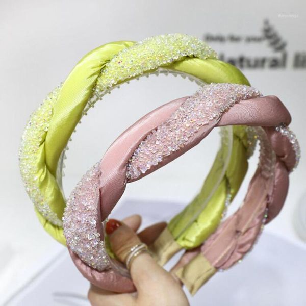 fashion women hairband fresh color multi-layer rotating knot braid headband girls rhinestone turban hair accessories1 
fashion women hairband fresh color multi-layer rotating knot braid headband girls rhinestone turban hair accessories1