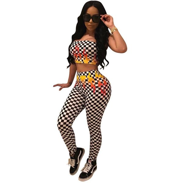women's jumpsuits & rompers zmvkgsoa 2021 women 2 piece set crop jumpsuit ladies plaid print off the shoulder skinny overalls y2211, Black;white
women's jumpsuits & rompers zmvkgsoa 2021 women 2 piece set crop jumpsuit ladies plaid print off the shoulder skinny overalls y2211, Black;white