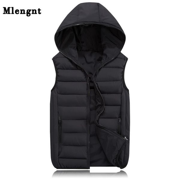 spring autumn sleeveless jacket for men fashion warm hooded male winter vest light plus size mens work vests waistcoat 210925, Black;white
spring autumn sleeveless jacket for men fashion warm hooded male winter vest light plus size mens work vests waistcoat 210925, Black;white