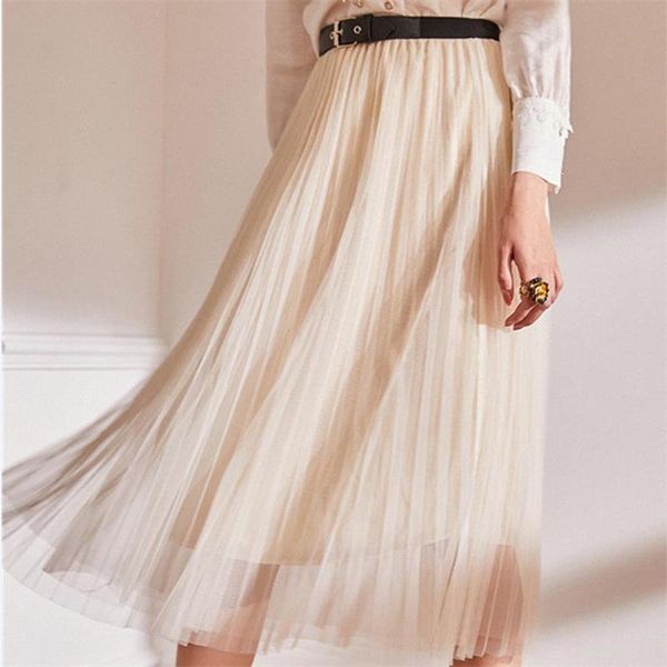 skirts tulle skirt women's spring and summer high belt middle length a-line pleated fairy, Black
skirts tulle skirt women's spring and summer high belt middle length a-line pleated fairy, Black