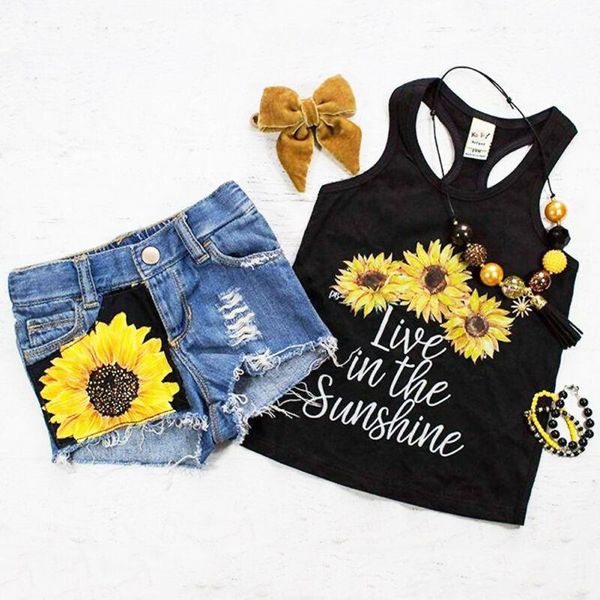 clothing sets toddler kids baby girl clothes summer floral vest +denim shorts pants 2pcs outfits 1-6y, White
clothing sets toddler kids baby girl clothes summer floral vest +denim shorts pants 2pcs outfits 1-6y, White