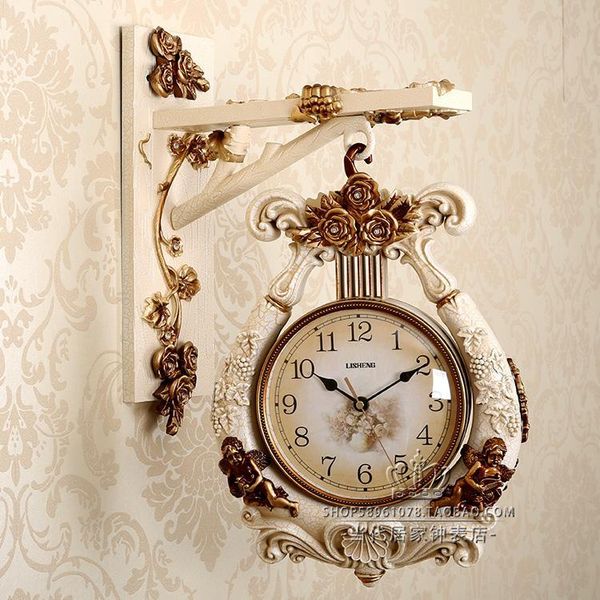 wall clocks european double-sided clock living room creative mute two-sided modern retro fashion home
wall clocks european double-sided clock living room creative mute two-sided modern retro fashion home