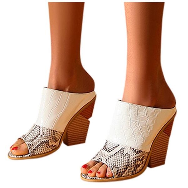 slippers 2021 summer thin high heel women fashion roman snake print sandals open toe flip flops shoes woman plus size, Black
slippers 2021 summer thin high heel women fashion roman snake print sandals open toe flip flops shoes woman plus size, Black