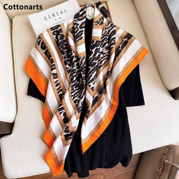 scarves women scarf fashion leopard print square 90*90cm ladies satin silk neckerchief hijab handkerchief beach shawls bandanna, Blue;gray
scarves women scarf fashion leopard print square 90*90cm ladies satin silk neckerchief hijab handkerchief beach shawls bandanna, Blue;gray