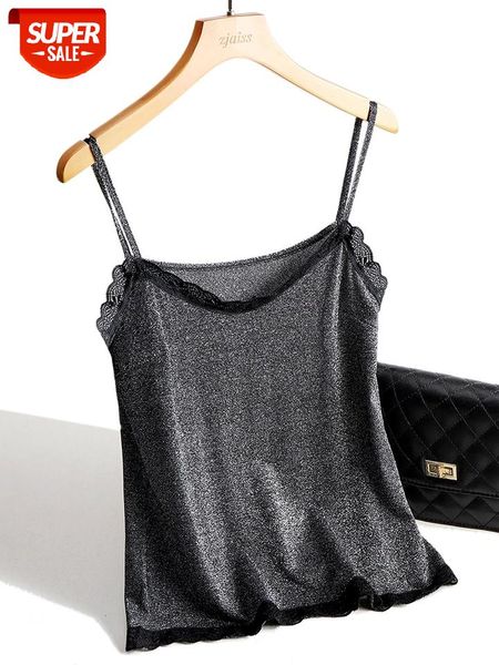 aossviao shiny lurex summer women tank lace camis sleeveless vest deep v-neck party solid camisole femme 2021 crop #af2c, White
aossviao shiny lurex summer women tank lace camis sleeveless vest deep v-neck party solid camisole femme 2021 crop #af2c, White