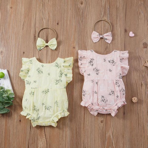 rompers infant baby girls sleeveless ruffles floral printed romper bodysuit+headbands girl clothes for born, Blue
rompers infant baby girls sleeveless ruffles floral printed romper bodysuit+headbands girl clothes for born, Blue