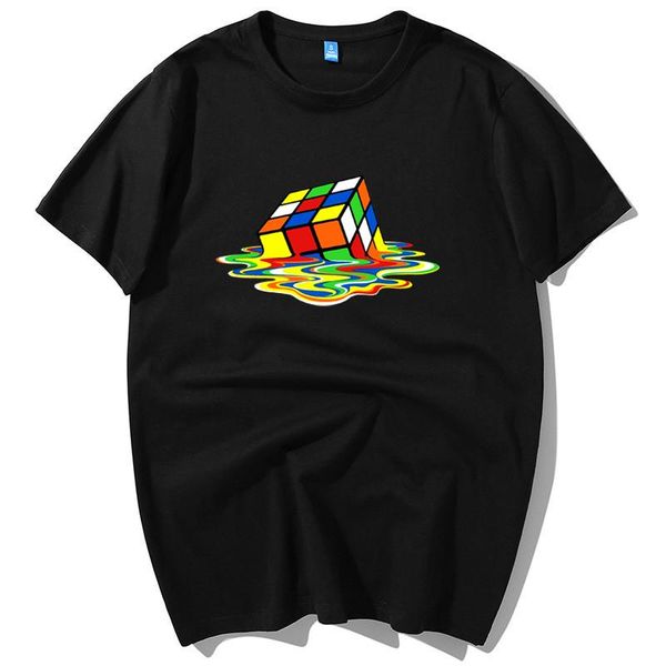 men's casual elasticity 5%spandex short sleeve t-shirt magic square printing o-neck hip hop t-shirts, White;black
men's casual elasticity 5%spandex short sleeve t-shirt magic square printing o-neck hip hop t-shirts, White;black