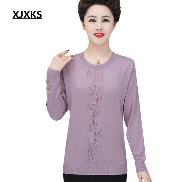 women's sweaters xjxks round neck long sleeve women thin sweater 2021 spring loose plus size comfortable wool knitted pullover, White;black
women's sweaters xjxks round neck long sleeve women thin sweater 2021 spring loose plus size comfortable wool knitted pullover, White;black