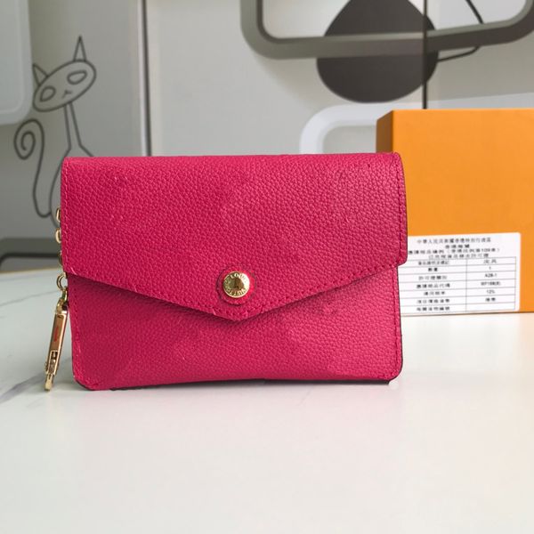luxurys designers wallets purse bag fashion key buckle short victorine wallet embossing monograms empreinte classic pallas card holder zippy, Red;black
luxurys designers wallets purse bag fashion key buckle short victorine wallet embossing monograms empreinte classic pallas card holder zippy, Red;black